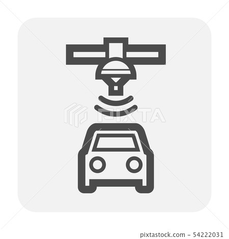 car gps icon 54222031