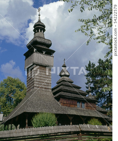 Mikhail wooden church in Uzhgorod Mikhail wooden church in Uzhgorod 54222579