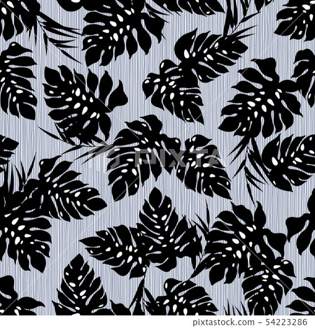 Tropical leaf pattern 54223286