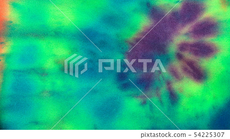 abstract spots in green and blue background abstract spots in green and blue background 54225307