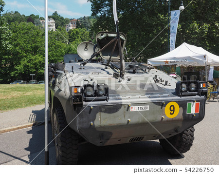 Tank at Esercito Italiano (Italian Army) stand at Tank at Esercito Italiano (Italian Army) stand at 54226750
