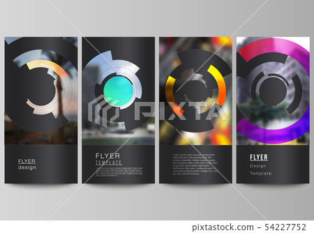 The minimalistic vector illustration of the editable layout of flyer, banner design templates The minimalistic vector illustration of the editable layout of flyer, banner design templates 54227752