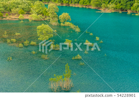 Spring Hachimantai Akihogi Lake Spring Hachimantai Akihogi Lake 54228901