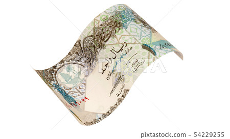 Qatar 1 riyals Banknote. Qatar 1 riyals Banknote. 54229255