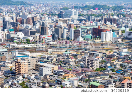 A wharf in Matsuyama city area (Matsuyama City, Ehime Prefecture) 54230319