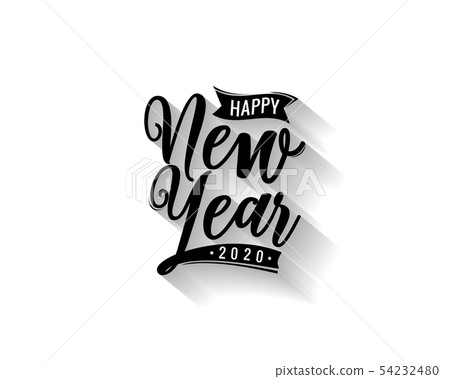 Happy New Year 2020, merry christmas. Happy New Year 2020, merry christmas. 54232480