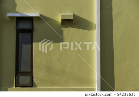 window and shadow on yellow wall window and shadow on yellow wall 54232635