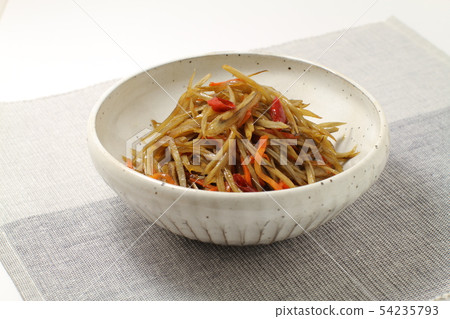 Kinpira gobo，炒菜，牛d菜 54235793