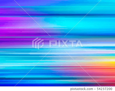 Color striped background . Fantasy gradient backdrop with hologram. Vector for poster, brochure 54237200