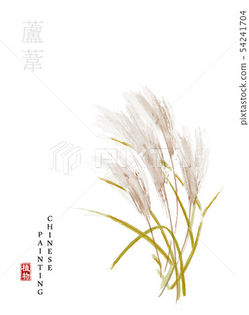 Watercolor Chinese ink paint art illustration Watercolor Chinese ink paint art illustration 54241704