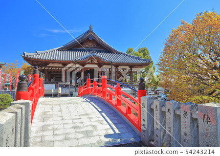 [群馬]晴朗天氣下的智根院 54243214