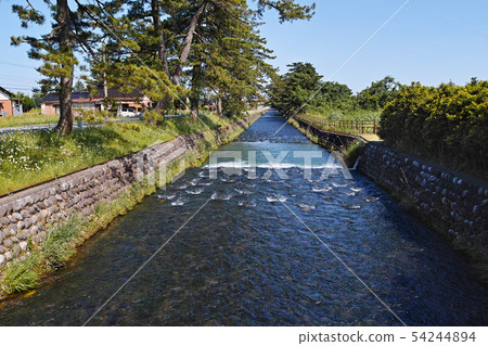 [富山縣，疏水選擇100] Josai-noguchi灌溉用水（Joeishi灌溉渠） 54244894