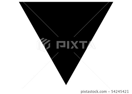 The inverted black triangle The inverted black triangle 54245421