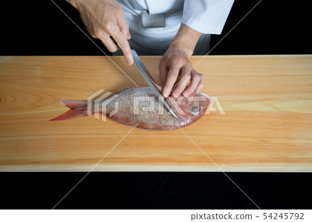 In front of the board In front of the board 54245792