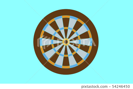 Dartboard for darts game vector illustration eps10 Dartboard for darts game vector illustration eps10 54246450