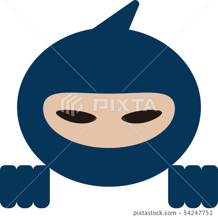 Ninja icon illustration 54247751
