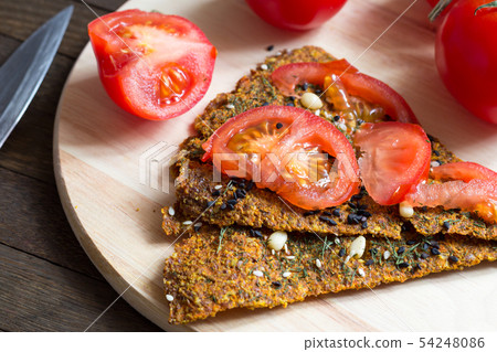 Healthy raw food snack. 54248086