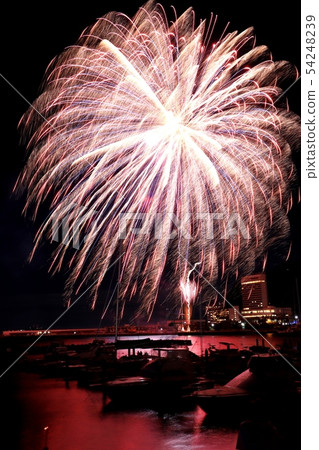 Atami sea fireworks Star mine 2019 spring 54248239