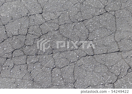 Background material of cracked parking lot asphalt Background material of cracked parking lot asphalt 54249422
