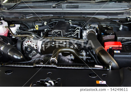 car engine detail 54249611