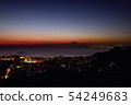 Hayama night view and Mt. Fuji 54249683