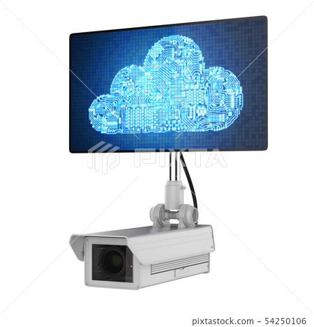 Cloud security concept Cloud security concept 54250106