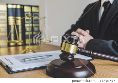 Judge gavel with scales of justice, professional Judge gavel with scales of justice, professional 54250757
