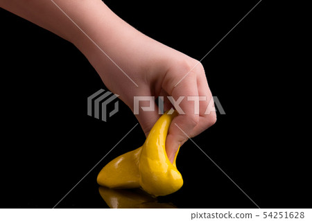Play with slime 54251628