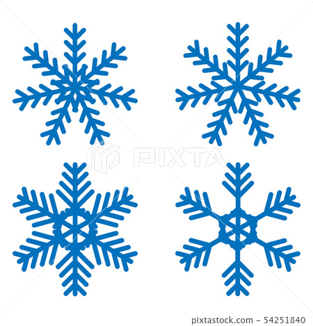 Snowflake icons kit. Snowflake icons kit. 54251840