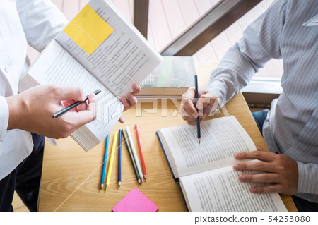 Tutor, learning, education, Group of teenager Tutor, learning, education, Group of teenager 54253080