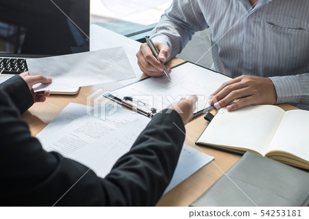 Employer boss sending a remuneration letter to 54253181