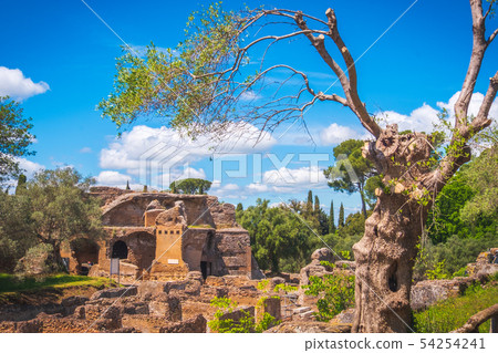 Tivoli - Villa Adriana in Rome - Lazio - Italy Tivoli - Villa Adriana in Rome - Lazio - Italy 54254241