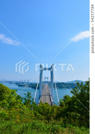 Seto Ohashi, scenic area, Shimozui, Hahayama, Higashiya Observatory, view Seto Ohashi, scenic area, Shimozui, Hahayama, Higashiya Observatory, view 54257784