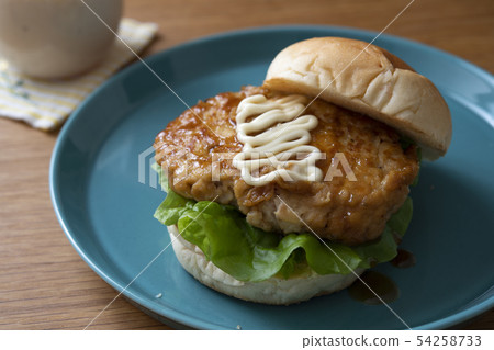 Tofu burger 54258733