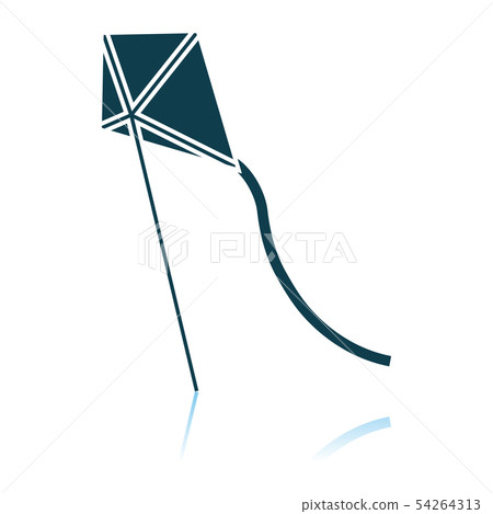Kite In Sky Icon Kite In Sky Icon 54264313