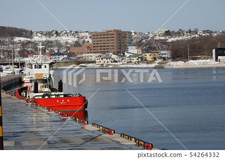 Tugboat Abashiri Port 54264332