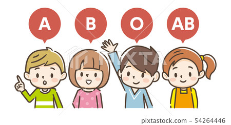 Blood type children 54264446