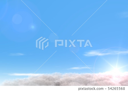 天空背景背景 54265568