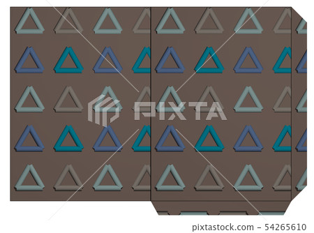 Paper bag pattern - Stock Illustration [54265610] - PIXTA