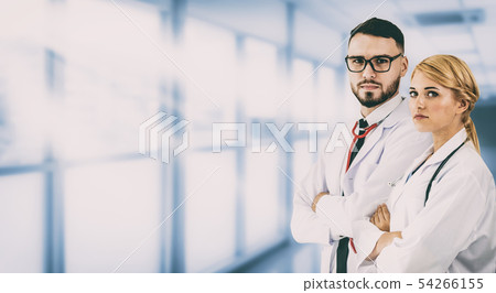 Doctors working with colleague in the hospital. Doctors working with colleague in the hospital. 54266155