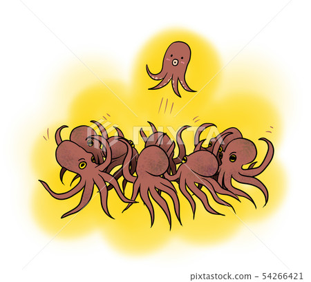 Octopus body raised (a lot) Octopus body raised (a lot) 54266421