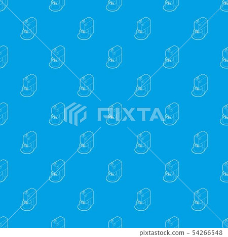 Kitchen mixer pattern vector seamless blue 54266548