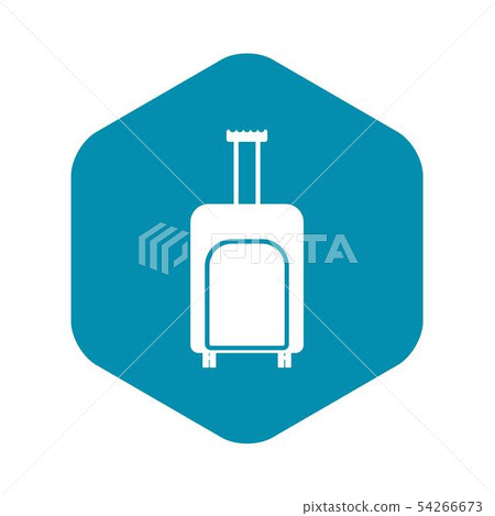 Travel suitcase icon, simple style 54266673
