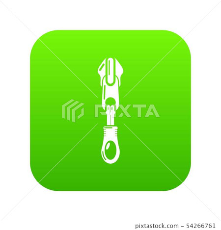 Zipper icon, simple style 54266761