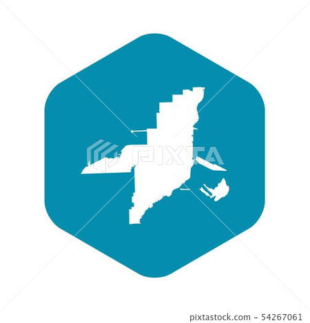 Florida map icon, simple style Florida map icon, simple style 54267061