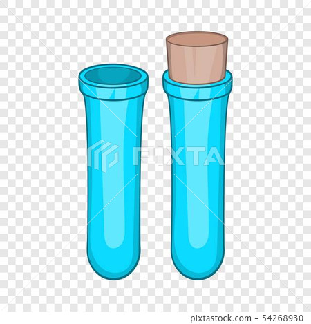 Test tube icon in cartoon style 54268930