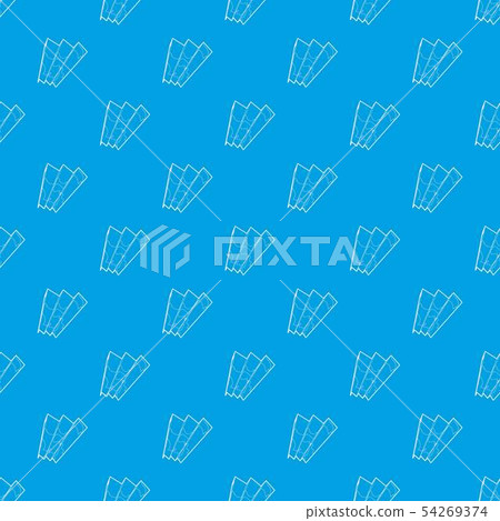 Map pattern vector seamless blue - Stock Illustration [54269374] - PIXTA