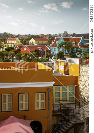 Willemstad town in Curacao 54270353