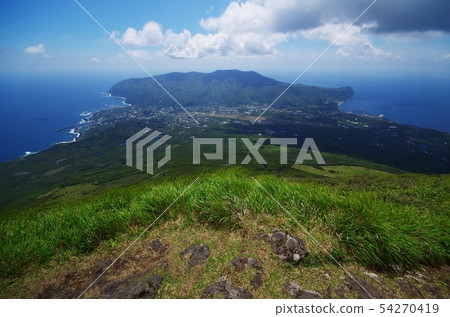 從八丈富士的視圖 從八丈富士的視圖 54270419