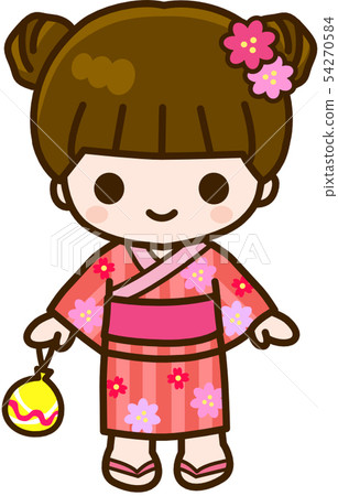 Yukata girls 54270584